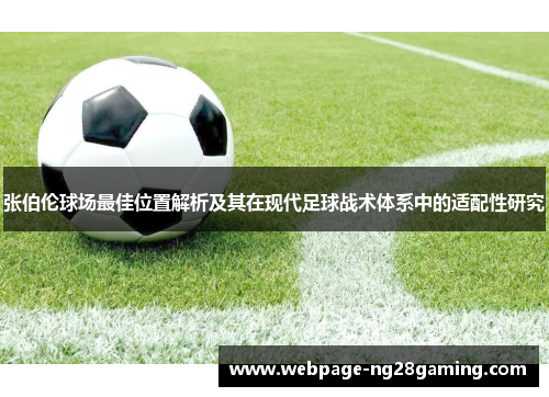 张伯伦球场最佳位置解析及其在现代足球战术体系中的适配性研究