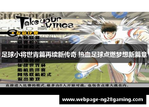 足球小将世青篇再续新传奇 热血足球点燃梦想新篇章